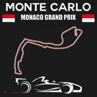 Monte Carlo Race Track Formula Racing Car Monaco Main Price Doggie Tank thumb 4
