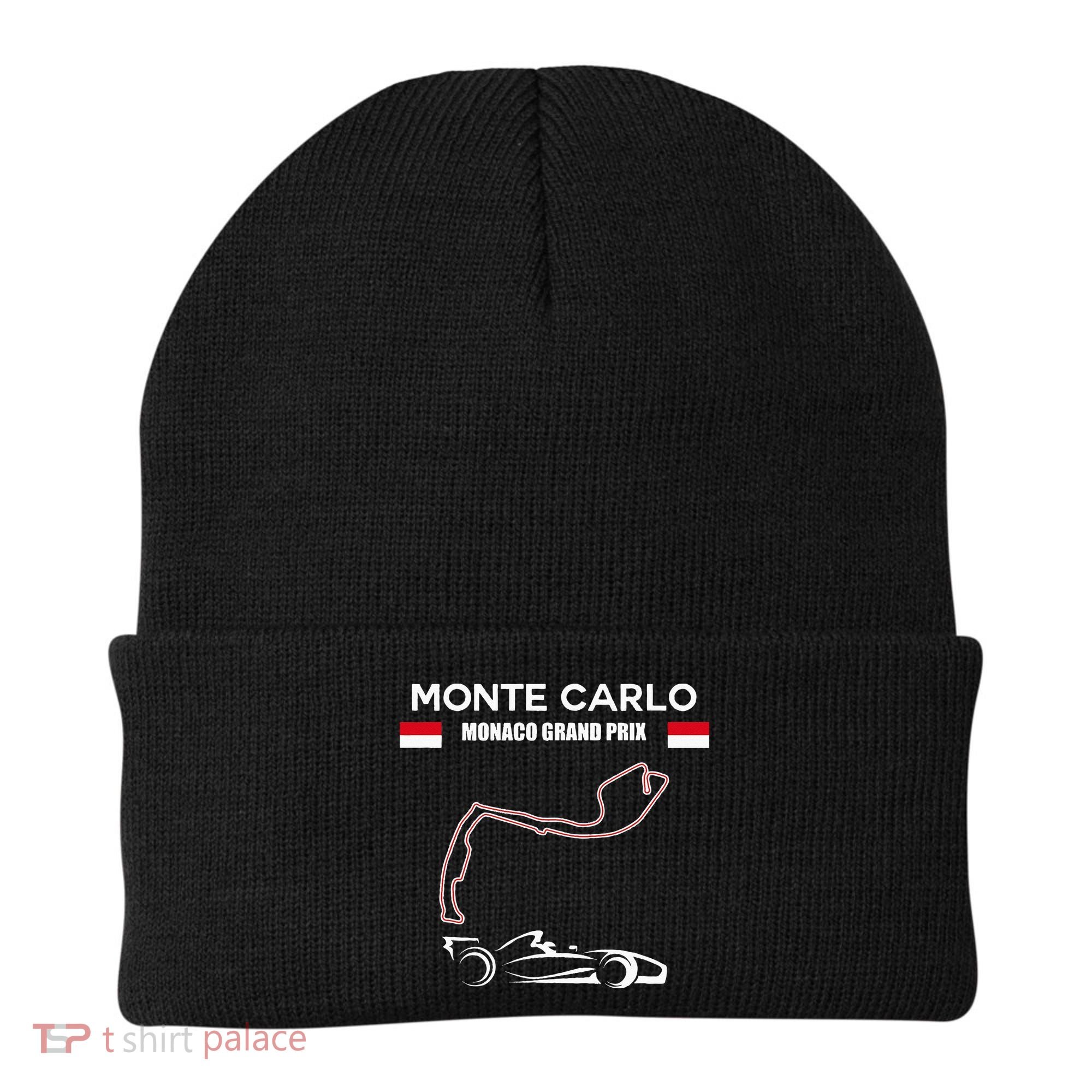 Monte Carlo Race Track Formula Racing Car Monaco Main Price Beanie