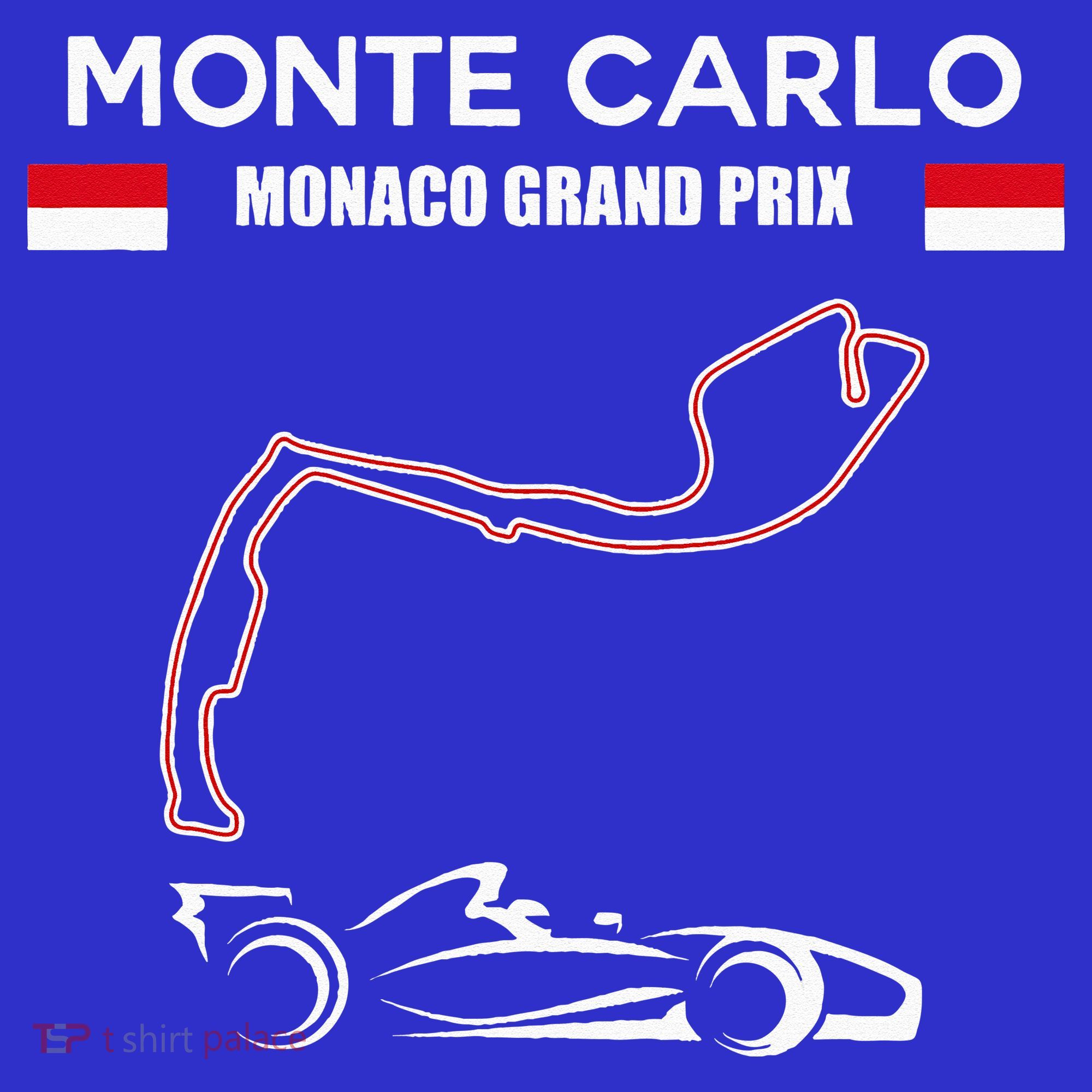 Monte Carlo Race Track Formula Racing Car Monaco Main Price Sweatshirt
