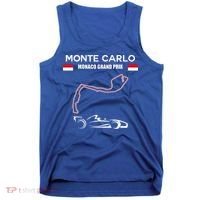 Monte Carlo Race Track Formula Racing Car Monaco Main Price Tank Top thumb 0