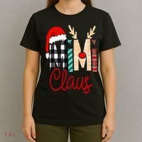 Mimi Claus Reindeer Christmas T-Shirt thumb 4