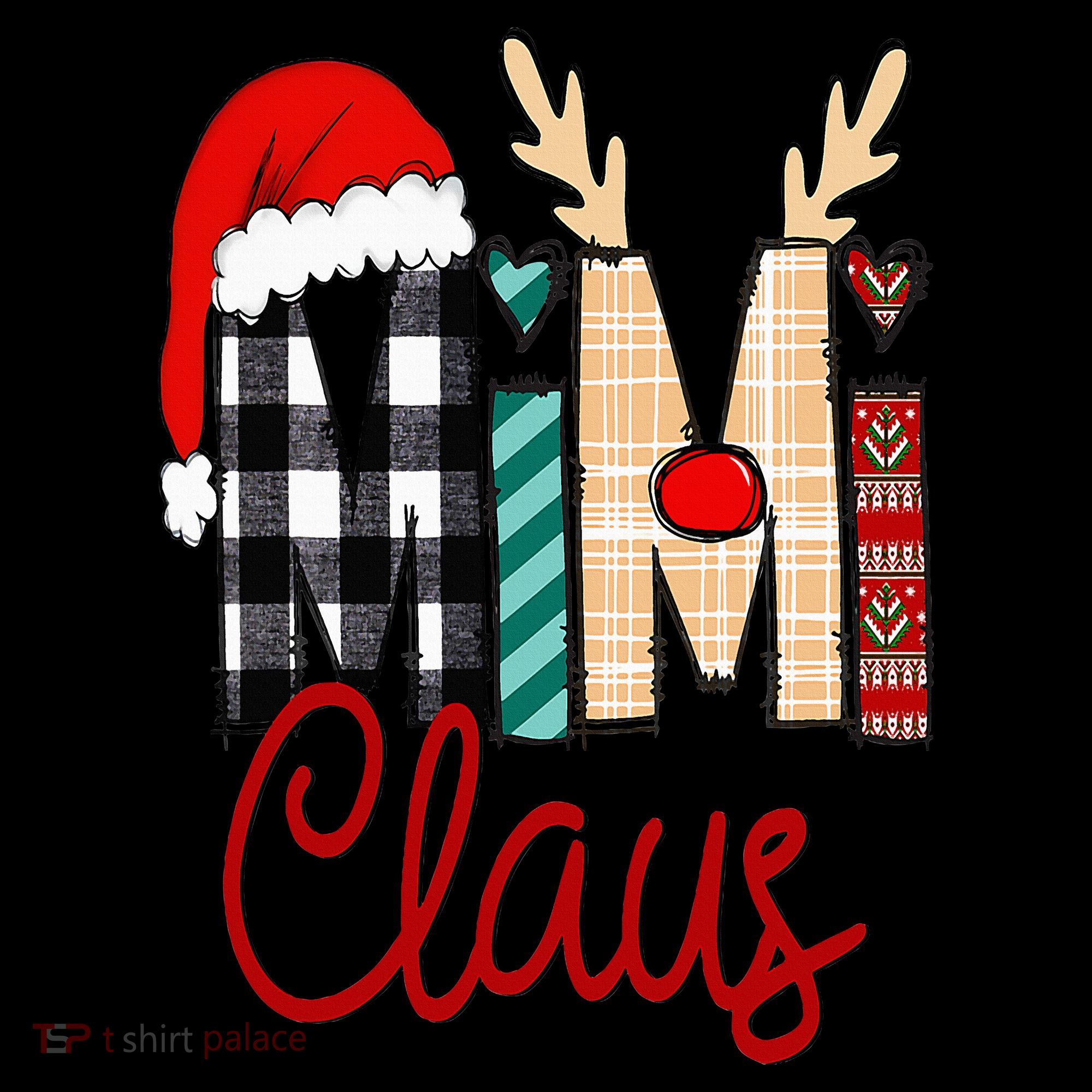 Mimi Claus Reindeer Christmas Women's Hoodie