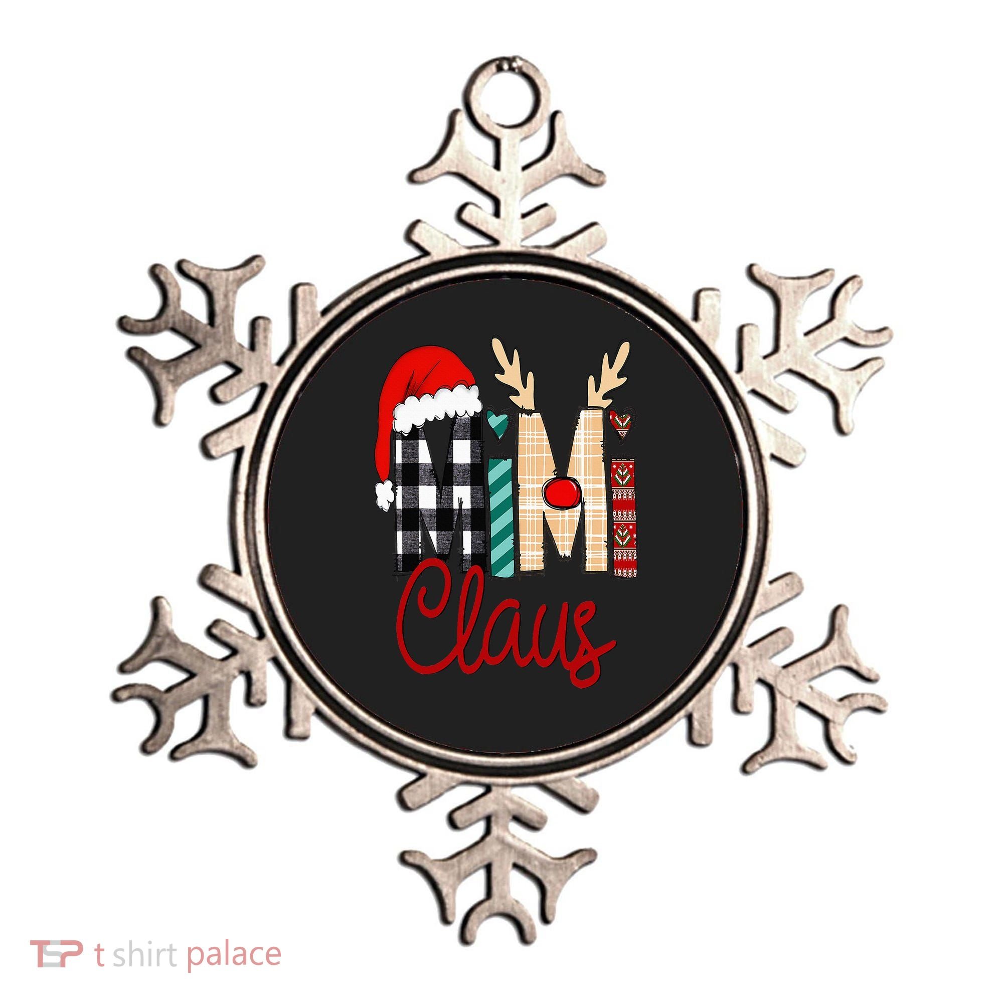 Mimi Claus Reindeer Christmas Ornament