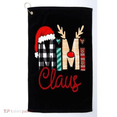 Mimi Claus Reindeer Christmas Golf Towel