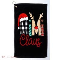 Mimi Claus Reindeer Christmas Golf Towel thumb 0