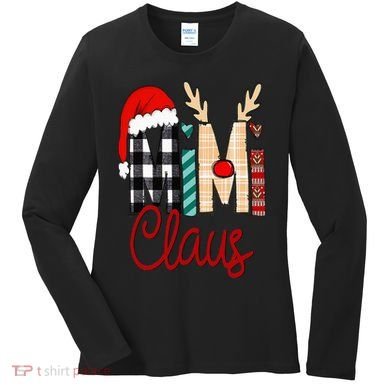 Mimi Claus Reindeer Christmas Women's Long Sleeve Shirt