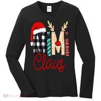 Mimi Claus Reindeer Christmas Women's Long Sleeve Shirt thumb 0