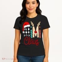 Mimi Claus Reindeer Christmas Women's T-Shirt thumb 4