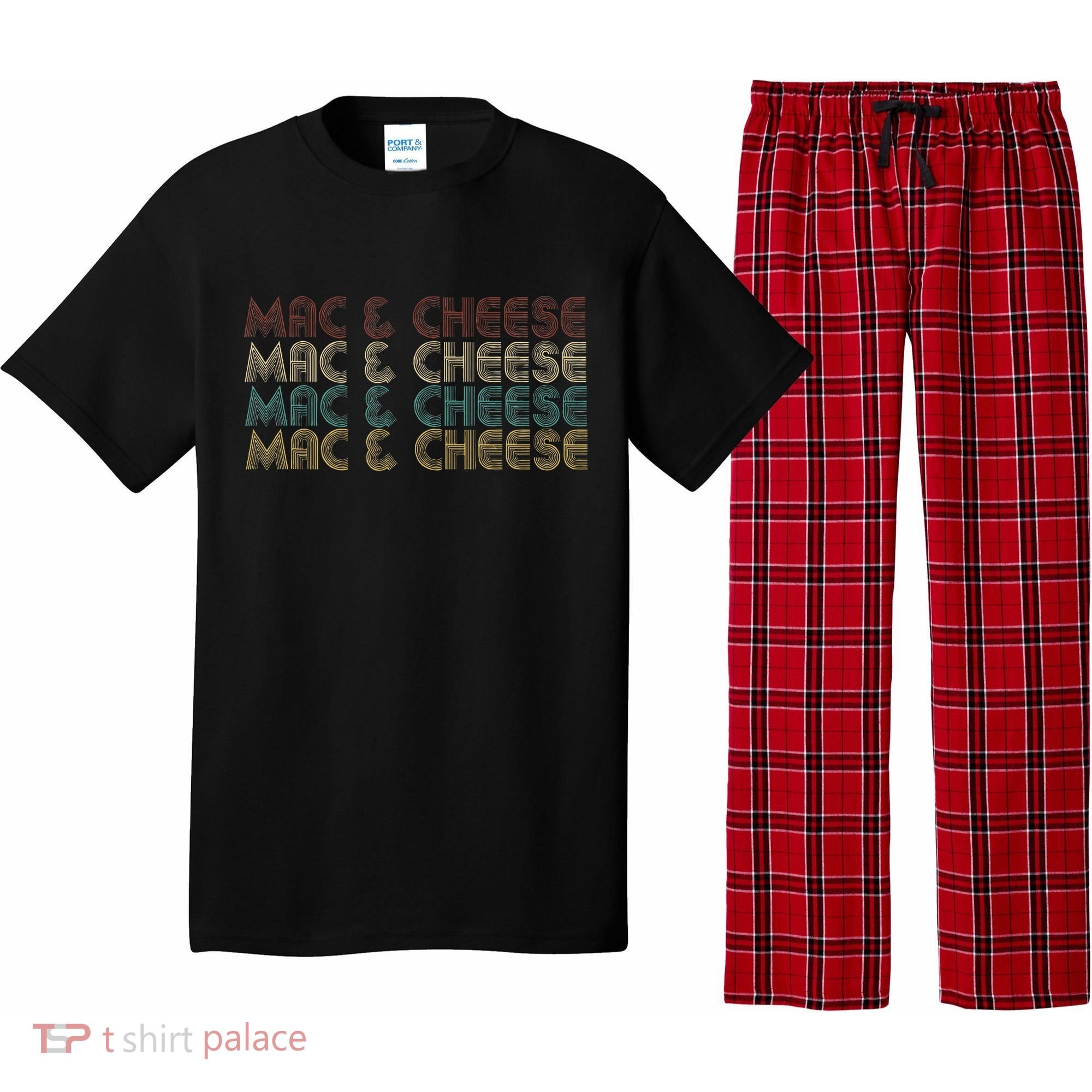 Mac & Cheese Retro Pajama Set