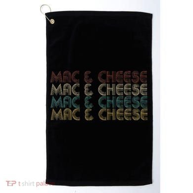 Mac & Cheese Retro Golf Towel