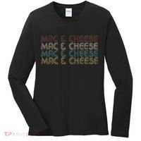 Mac & Cheese Retro Women's Long Sleeve Shirt thumb 0