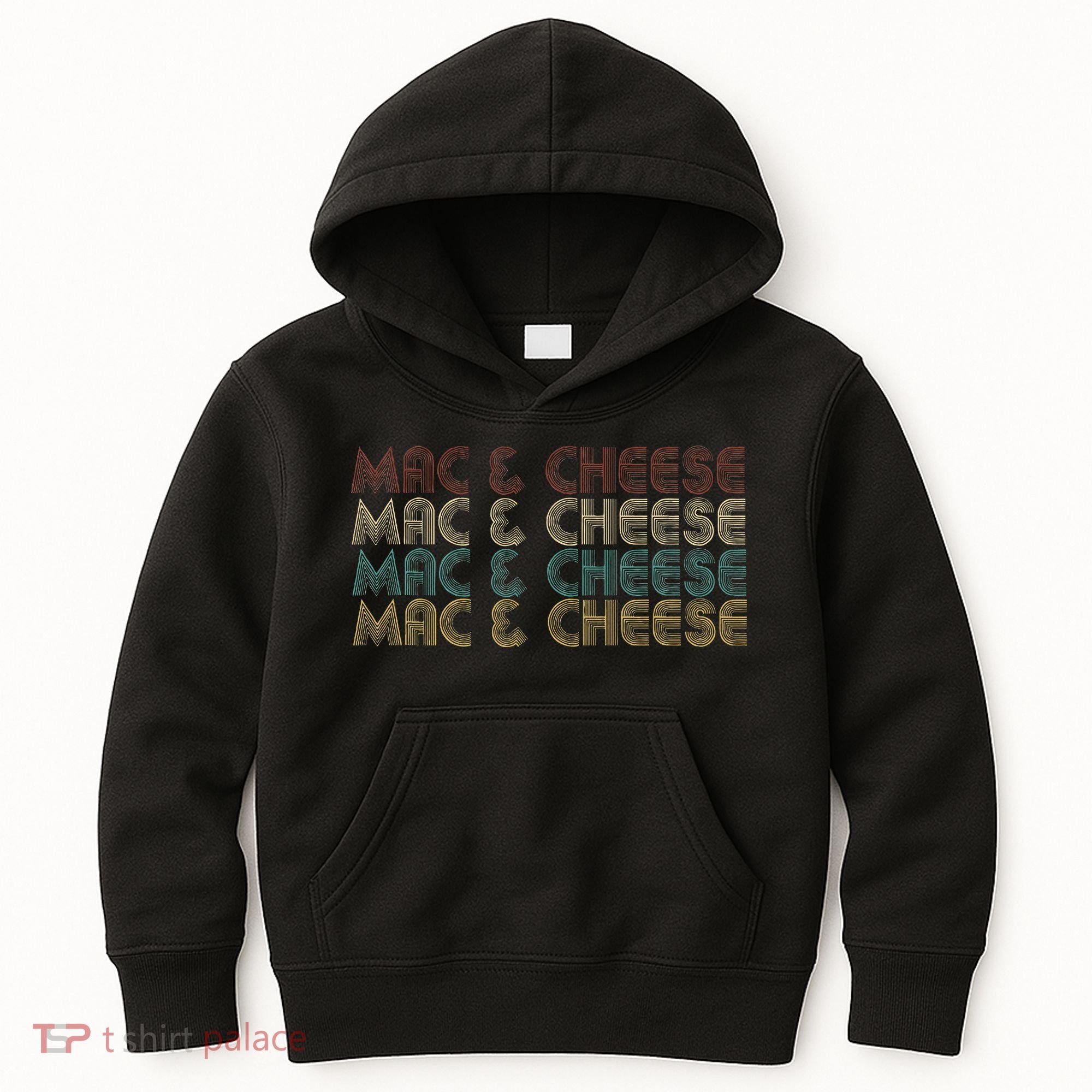 Mac & Cheese Retro Kids Hoodie