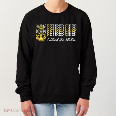 Master Chief Retired I Stood The Watch Women's Sweatshirt