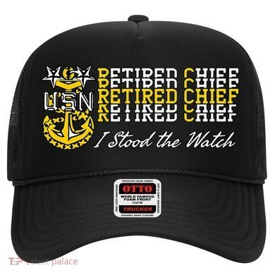 Master Chief Retired I Stood The Watch Hat