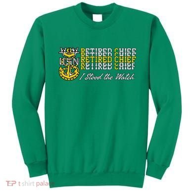 Master Chief Retired I Stood The Watch Sweatshirt