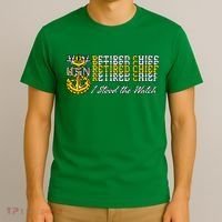 Master Chief Retired I Stood The Watch T-Shirt thumb 3
