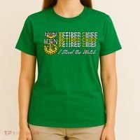 Master Chief Retired I Stood The Watch T-Shirt thumb 4