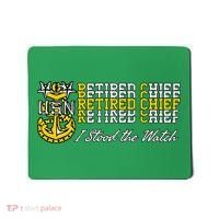 Master Chief Retired I Stood The Watch Mousepad thumb 0