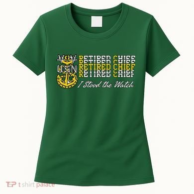 Master Chief Retired I Stood The Watch Women's T-Shirt