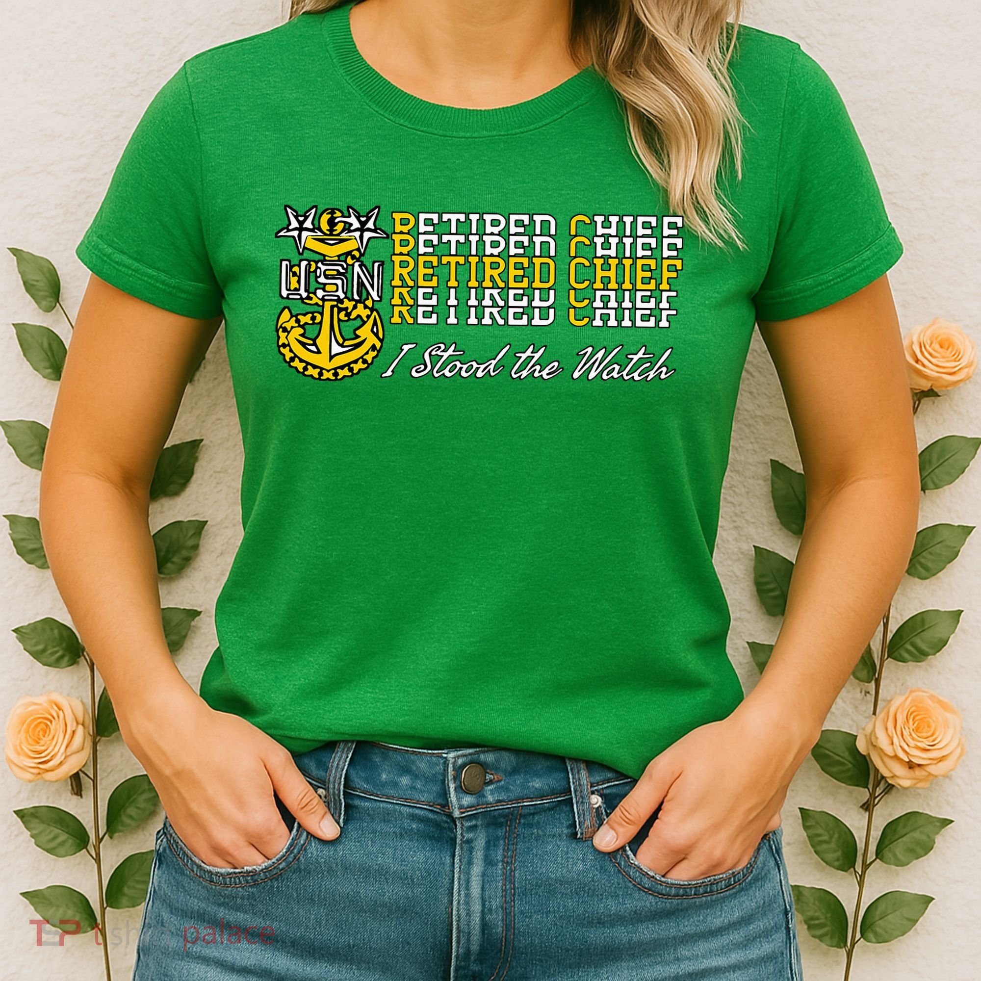Master Chief Retired I Stood The Watch Women's T-Shirt