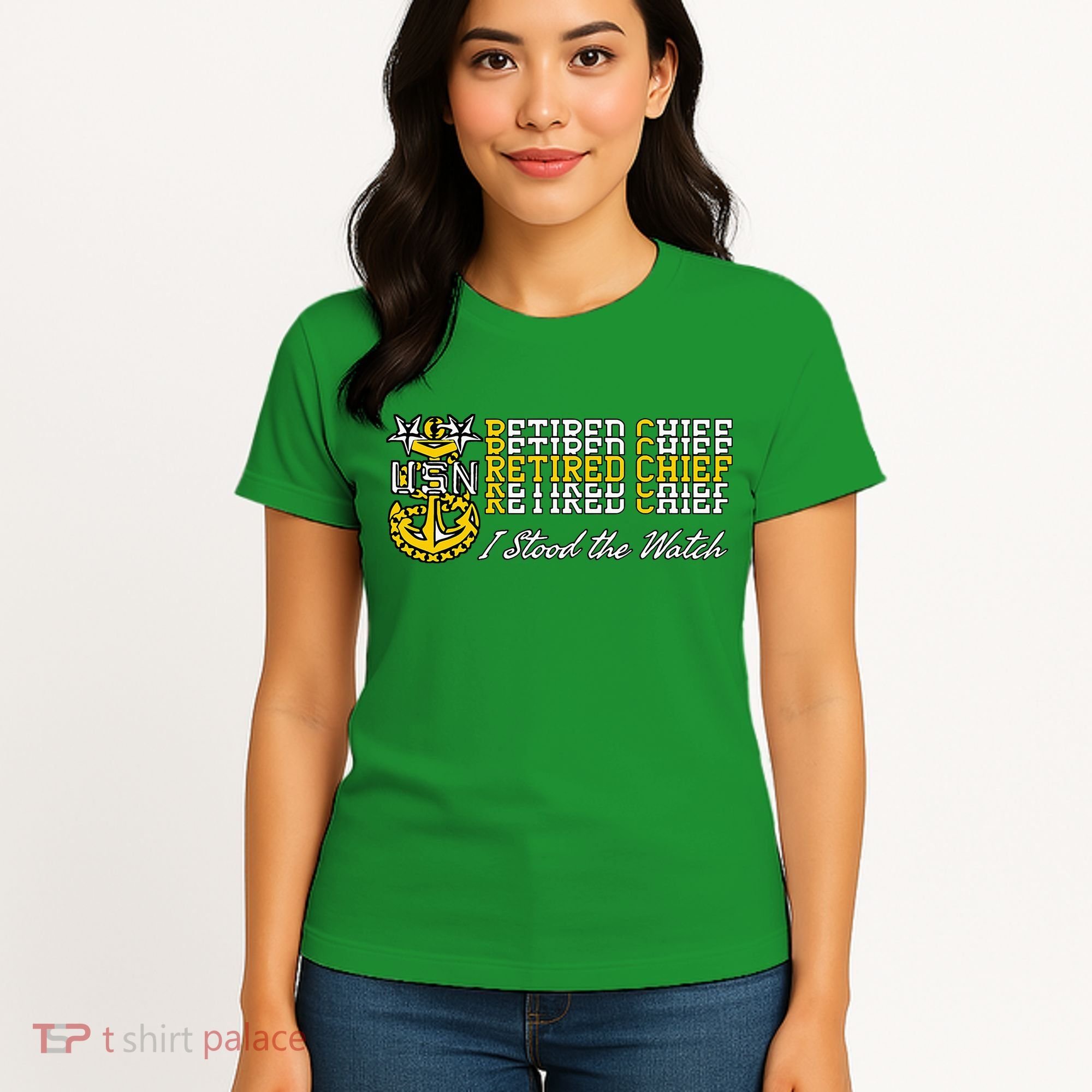 Master Chief Retired I Stood The Watch Women's T-Shirt