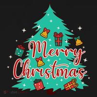 Merry Christmas Retro Christmas Tree Santa Claus Xmas Goodies Groovy Plus Size Coaster thumb 2