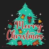 Merry Christmas Retro Christmas Tree Santa Claus Xmas Goodies Groovy Plus Size Golf Towel thumb 3