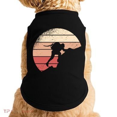 Mountain Climber Retro Sunset Doggie Tank