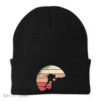 Mountain Climber Retro Sunset Beanie thumb 0