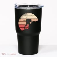 Mountain Climber Retro Sunset Tumbler thumb 0