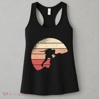 Mountain Climber Retro Sunset Women's Tank Top thumb 3