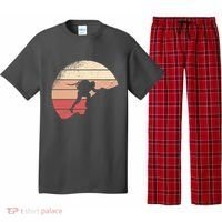 Mountain Climber Retro Sunset Pajama Set thumb 0