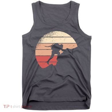Mountain Climber Retro Sunset Tank Top