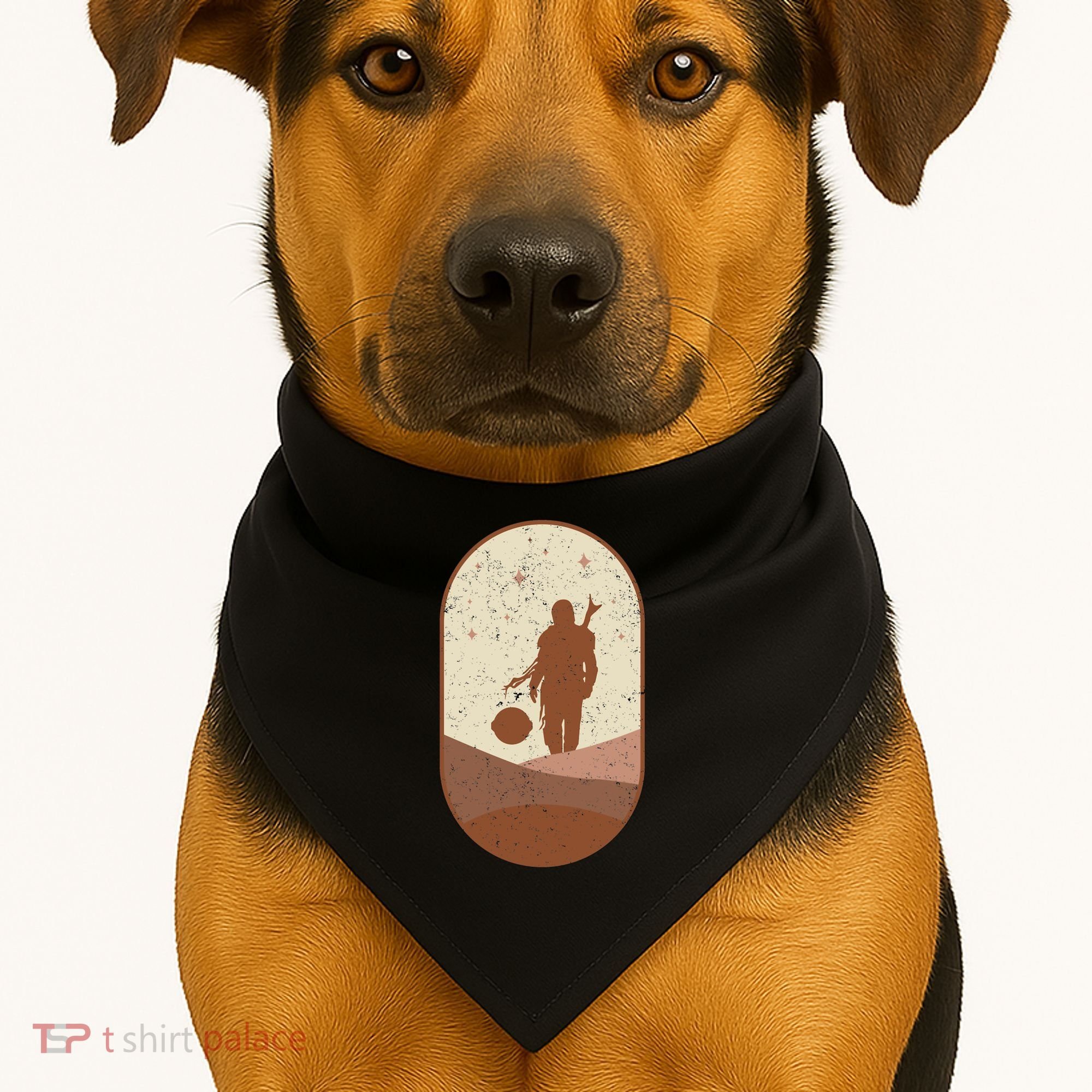 Mando Child Retro USA-Made Doggie Bandana