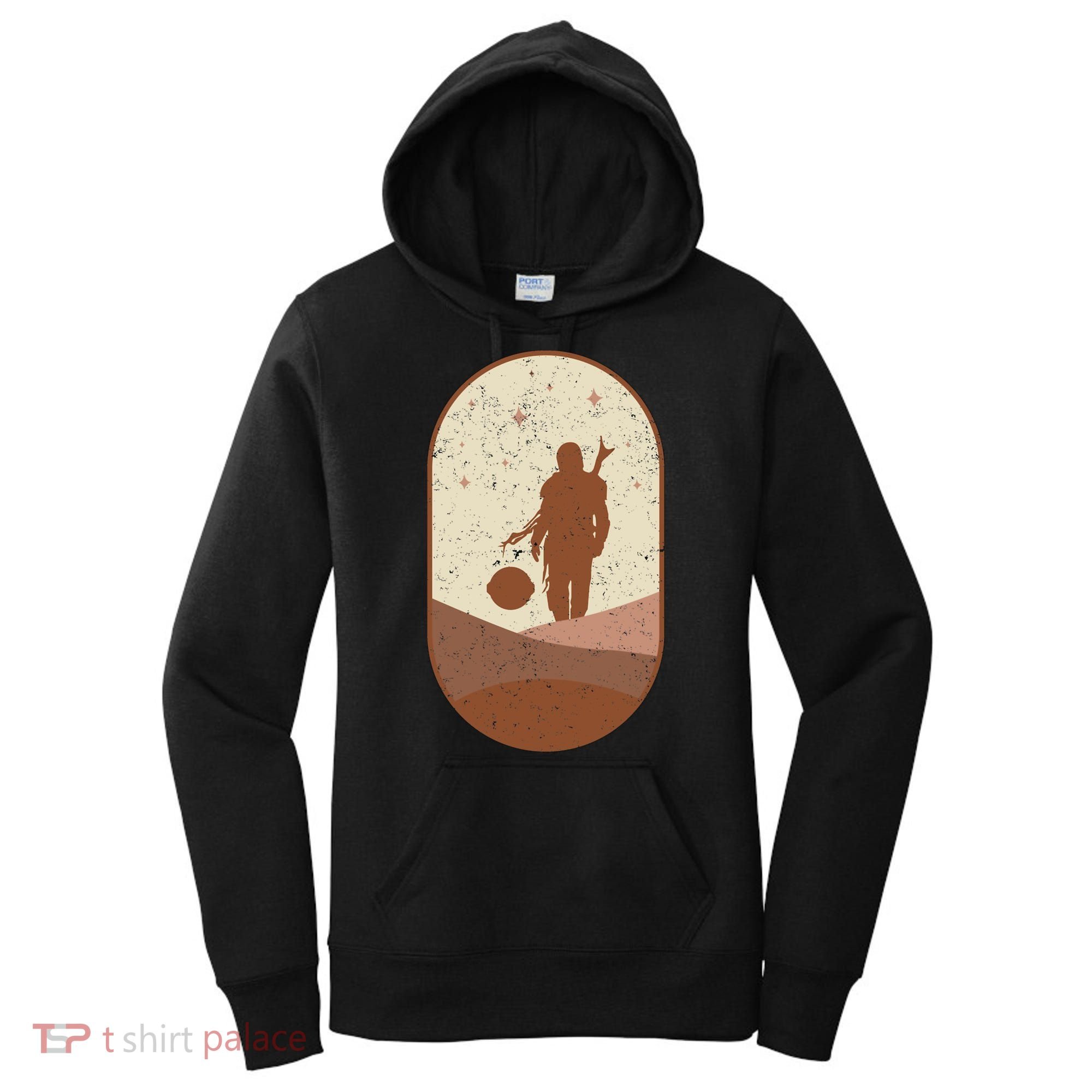 Mando Child Retro Women's Hoodie