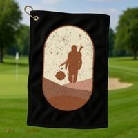 Mando Child Retro Golf Towel thumb 1
