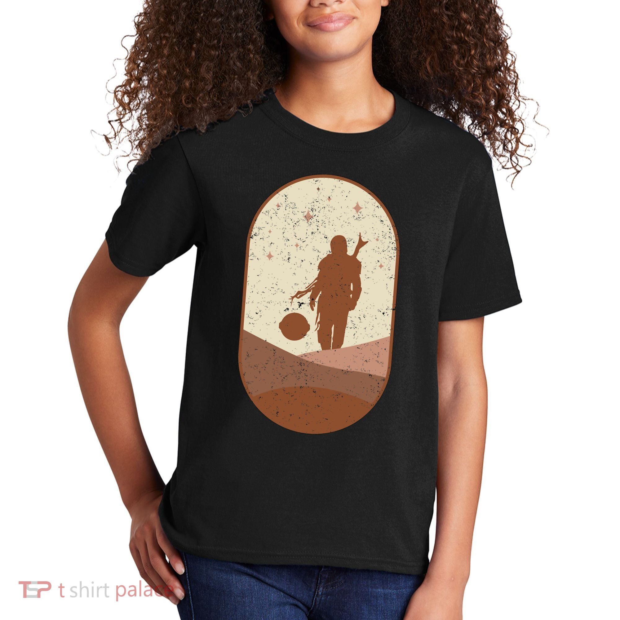 Mando Child Retro Kids T-Shirt