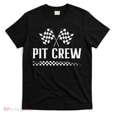 Mechanic Car Race Track Pit Crew Racing T-Shirt
