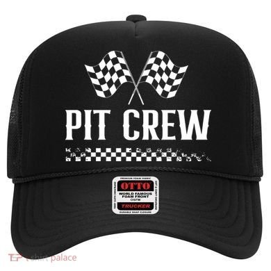 Mechanic Car Race Track Pit Crew Racing Hat