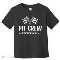 Mechanic Car Race Track Pit Crew Racing Toddler T-Shirt thumb 0