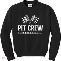 Mechanic Car Race Track Pit Crew Racing Kids Sweatshirt thumb 0