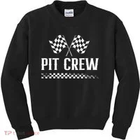 Mechanic Car Race Track Pit Crew Racing Kids Sweatshirt thumb 0