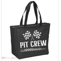 Mechanic Car Race Track Pit Crew Racing Tote Bag thumb 2