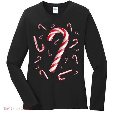 Merry Christmas Reindeer Cute Women's Long Sleeve Shirt