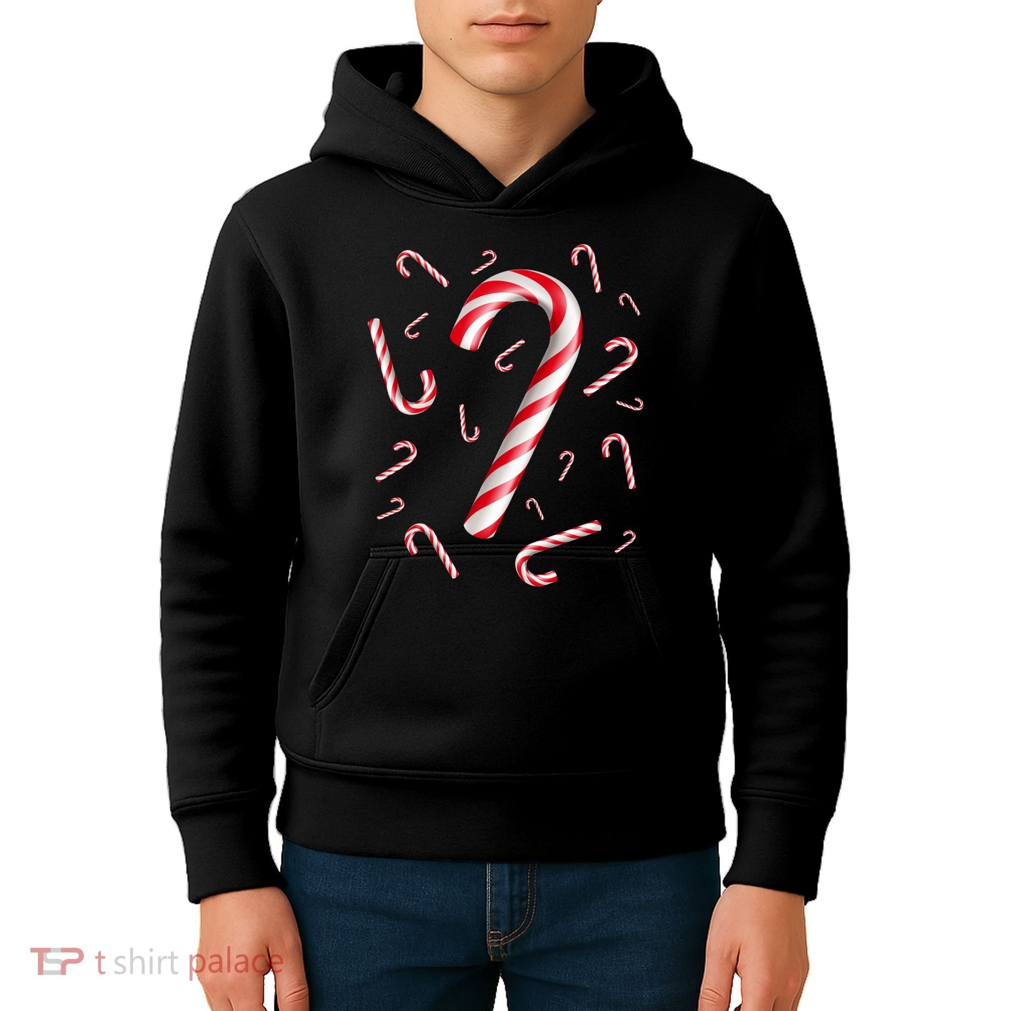 Merry Christmas Reindeer Cute Kids Hoodie