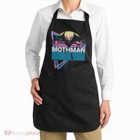 Mothman Cryptozoology Retro Cryptid Apron thumb 2