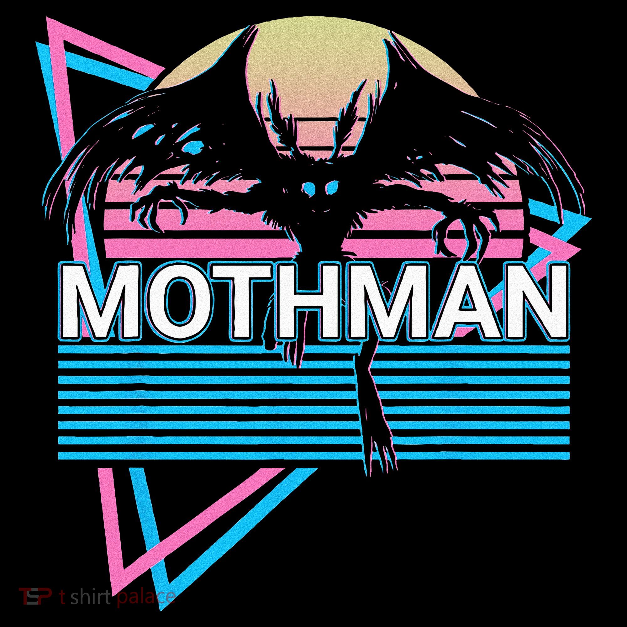 Mothman Cryptozoology Retro Cryptid Apron