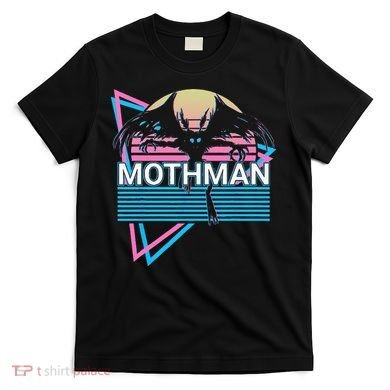 Mothman Cryptozoology Retro Cryptid T-Shirt
