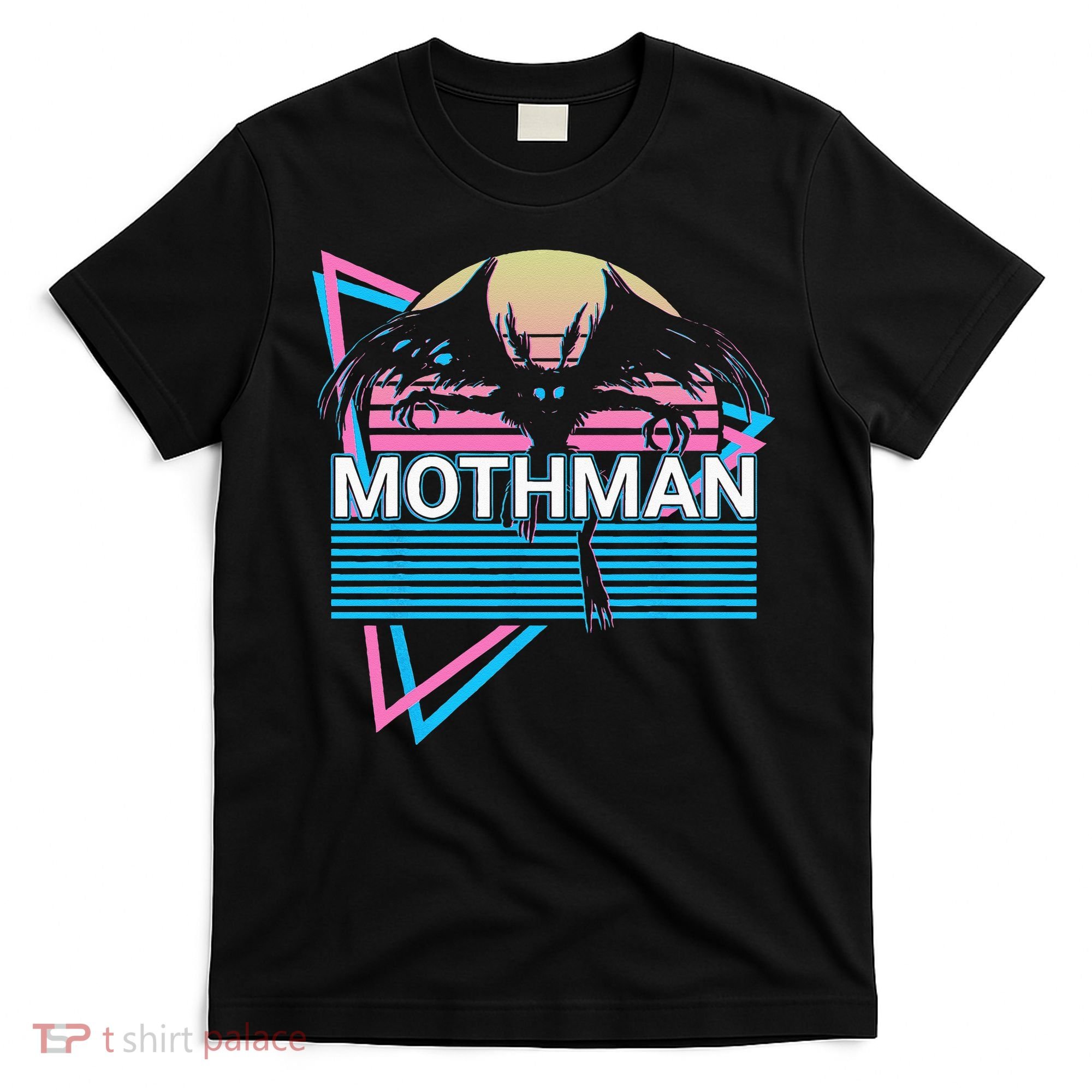 Mothman Cryptozoology Retro Cryptid T-Shirt