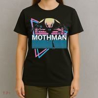 Mothman Cryptozoology Retro Cryptid T-Shirt thumb 4